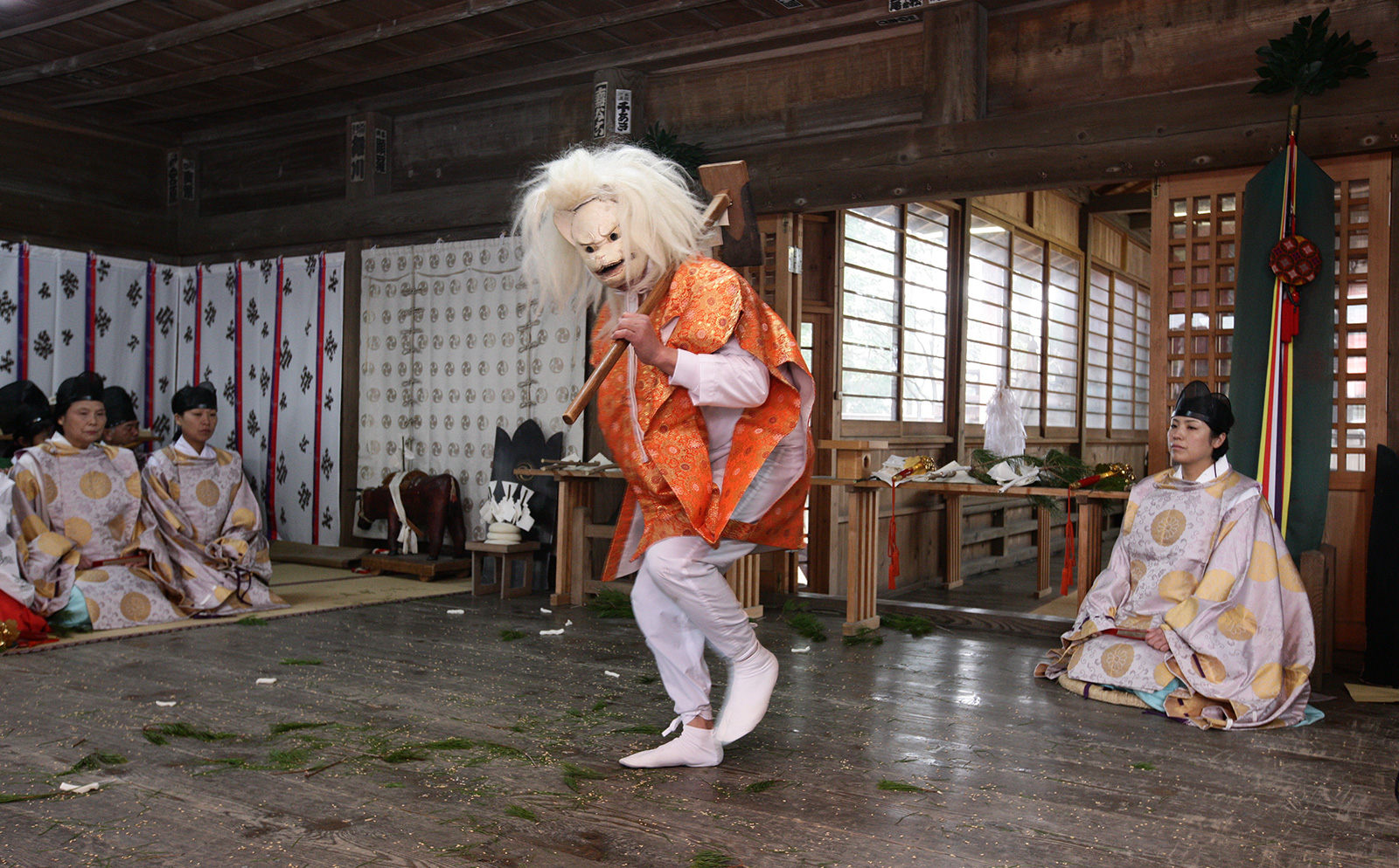 八槻都々古別神社　御田植祭