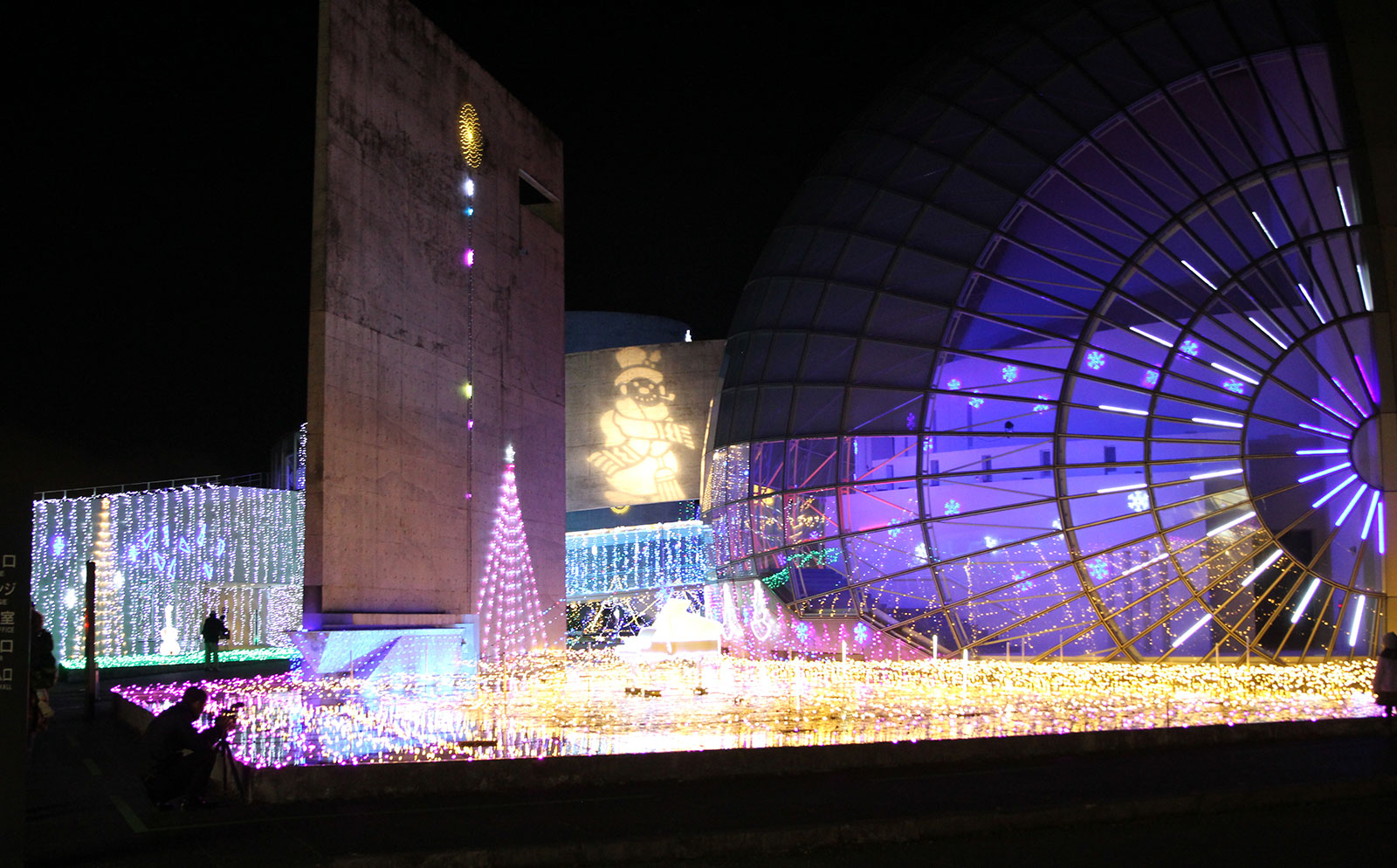 那須野が原ハーモニーホールイルミネーション